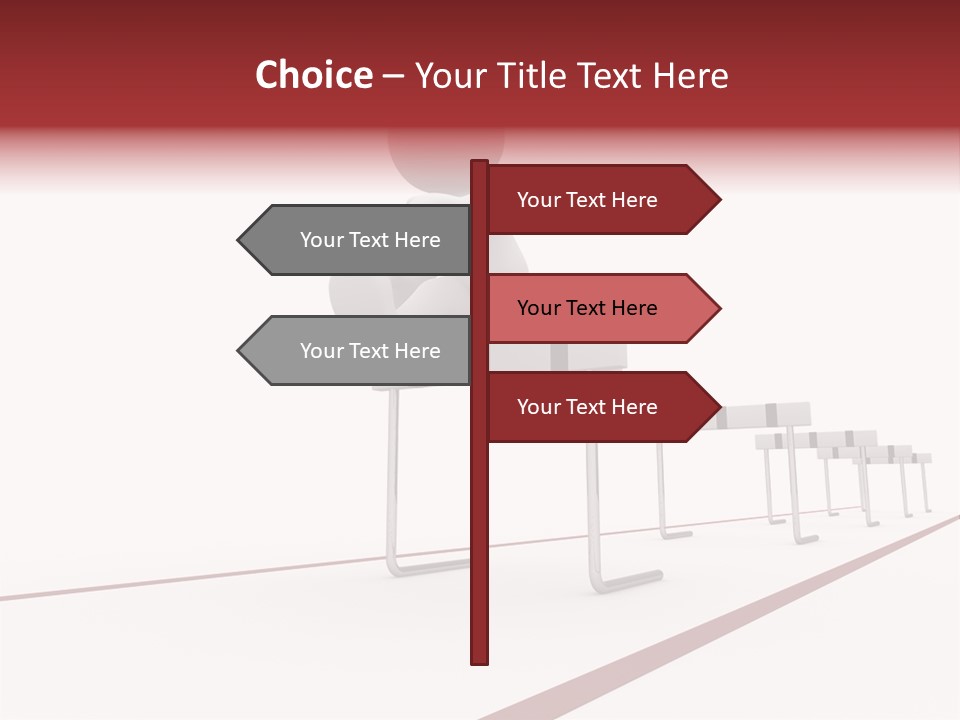 Image Run Competition PowerPoint Template