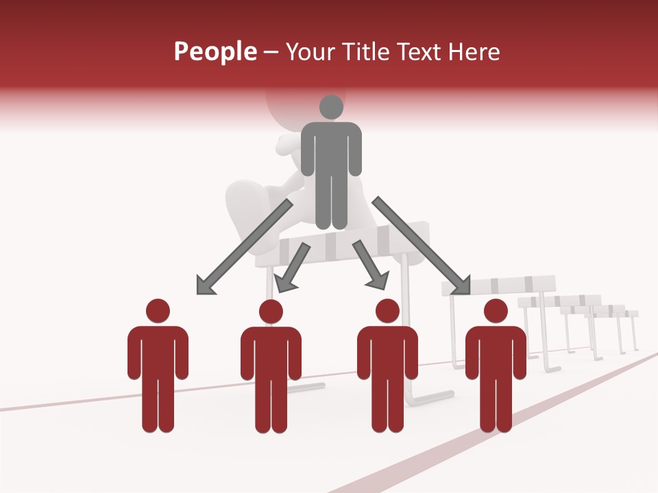 Image Run Competition PowerPoint Template