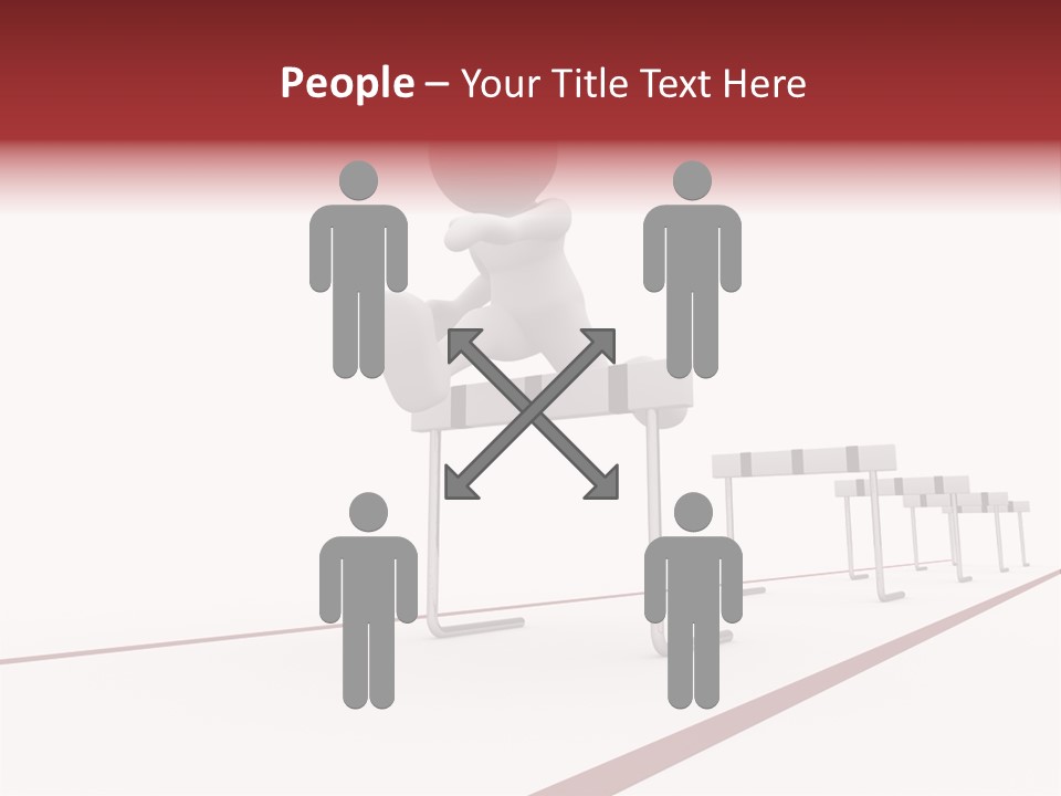 Image Run Competition PowerPoint Template