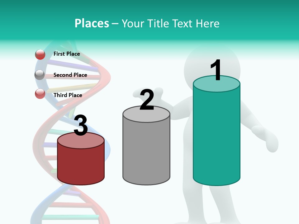 Blue Illustration Composite PowerPoint Template