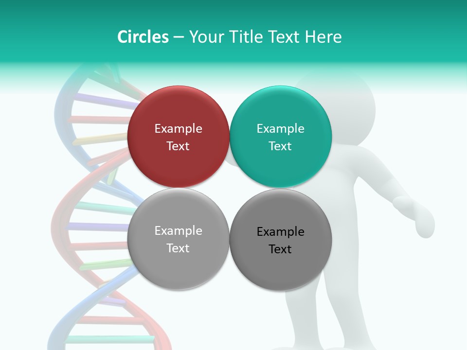 Blue Illustration Composite PowerPoint Template