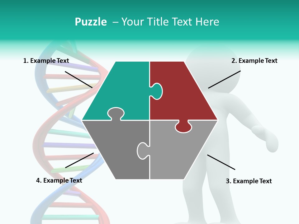 Blue Illustration Composite PowerPoint Template