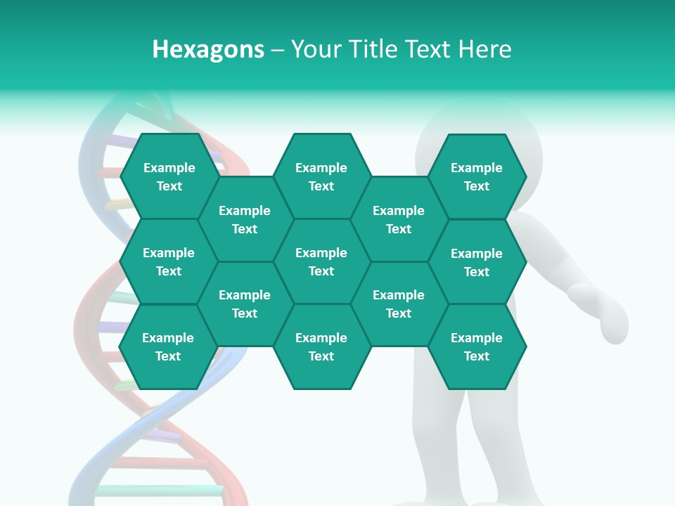 Blue Illustration Composite PowerPoint Template