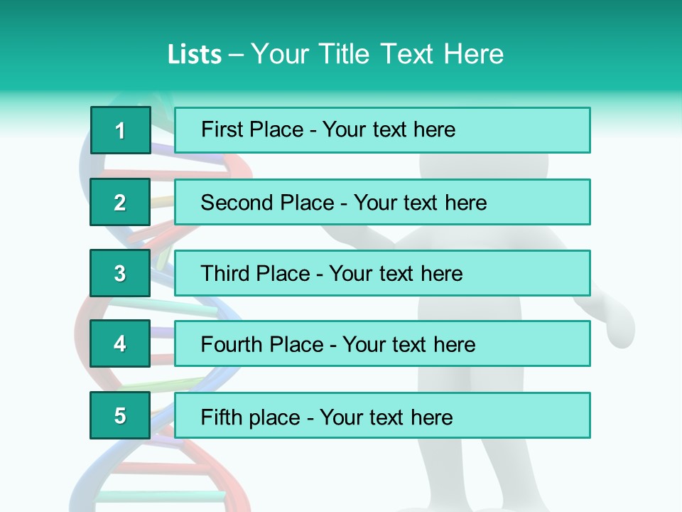 Blue Illustration Composite PowerPoint Template