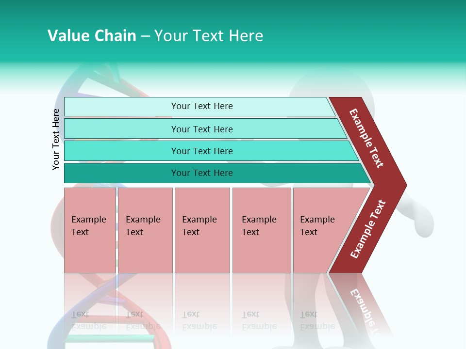 Blue Illustration Composite PowerPoint Template