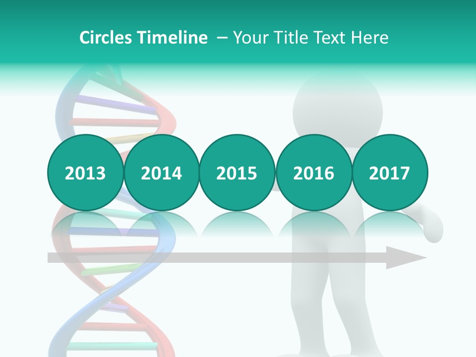 Blue Illustration Composite PowerPoint Template