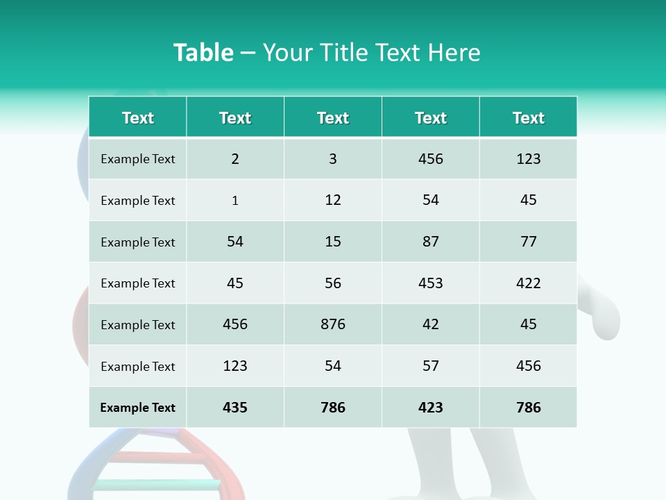 Blue Illustration Composite PowerPoint Template