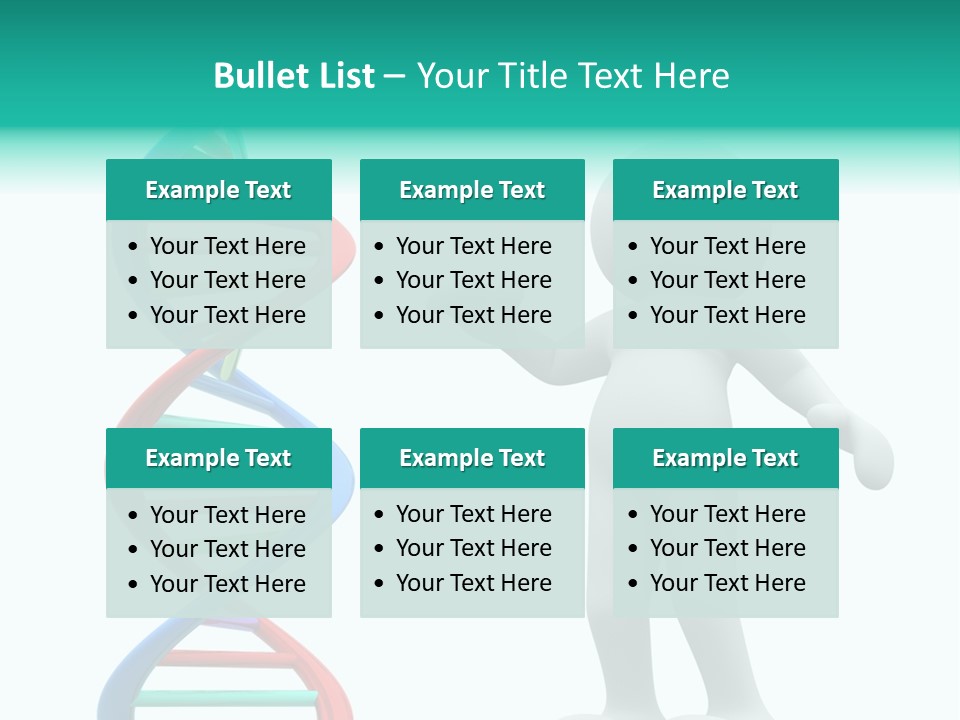 Blue Illustration Composite PowerPoint Template