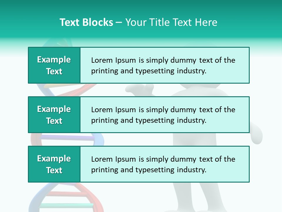Blue Illustration Composite PowerPoint Template