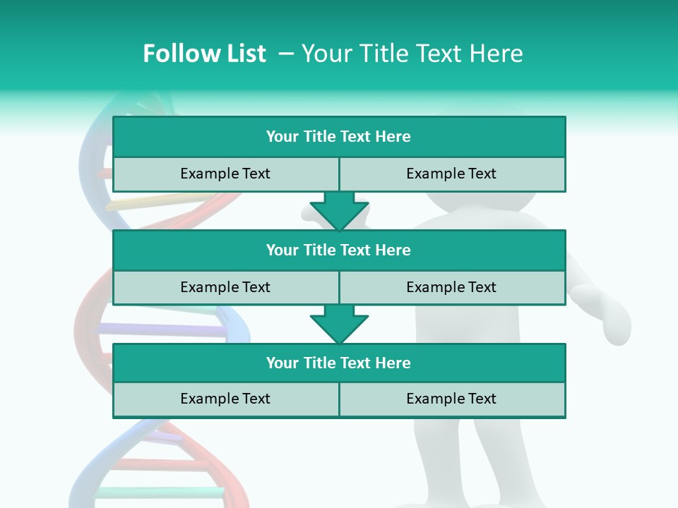 Blue Illustration Composite PowerPoint Template