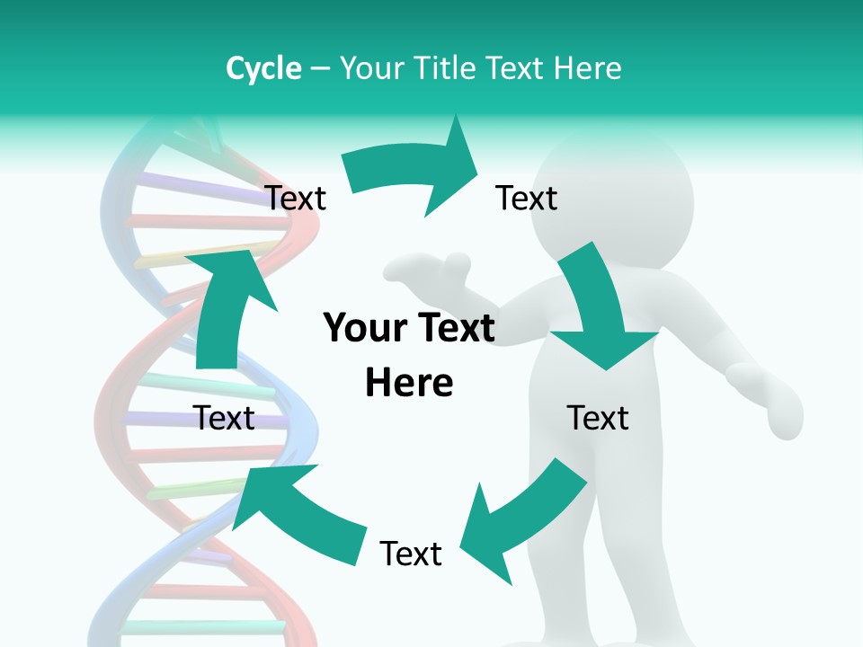 Blue Illustration Composite PowerPoint Template