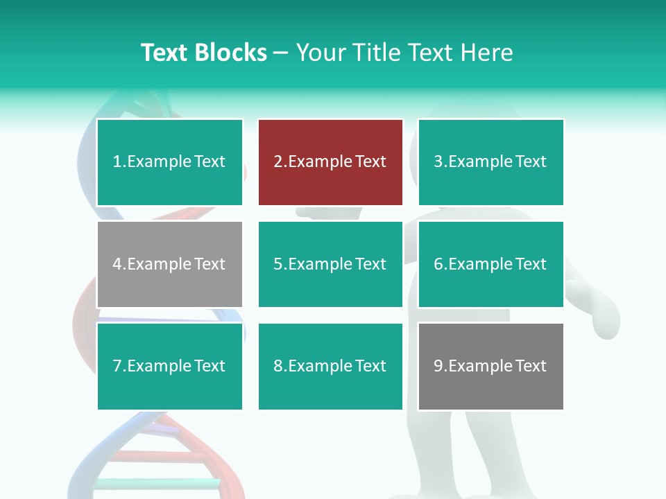 Blue Illustration Composite PowerPoint Template