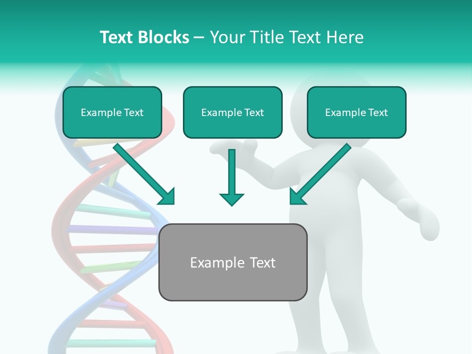 Blue Illustration Composite PowerPoint Template