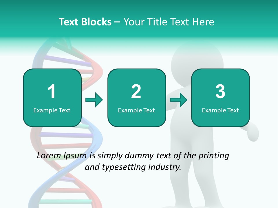 Blue Illustration Composite PowerPoint Template