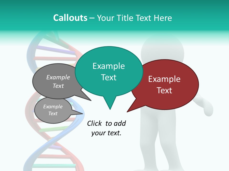 Blue Illustration Composite PowerPoint Template