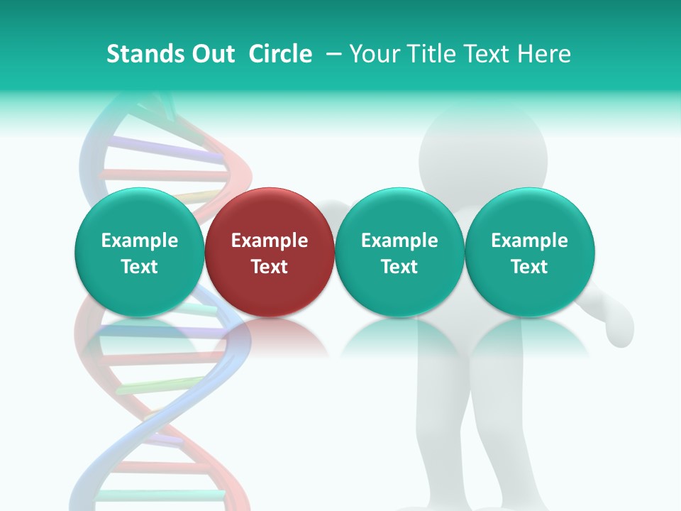 Blue Illustration Composite PowerPoint Template