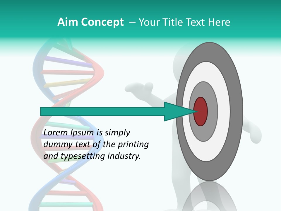 Blue Illustration Composite PowerPoint Template