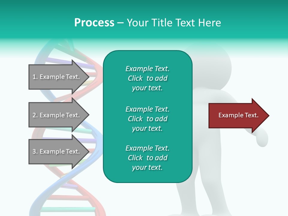 Blue Illustration Composite PowerPoint Template
