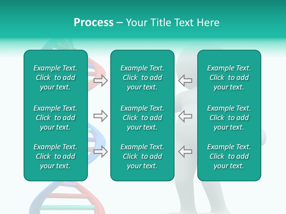 Blue Illustration Composite PowerPoint Template