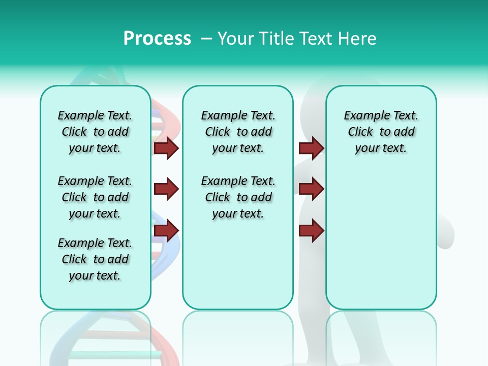 Blue Illustration Composite PowerPoint Template