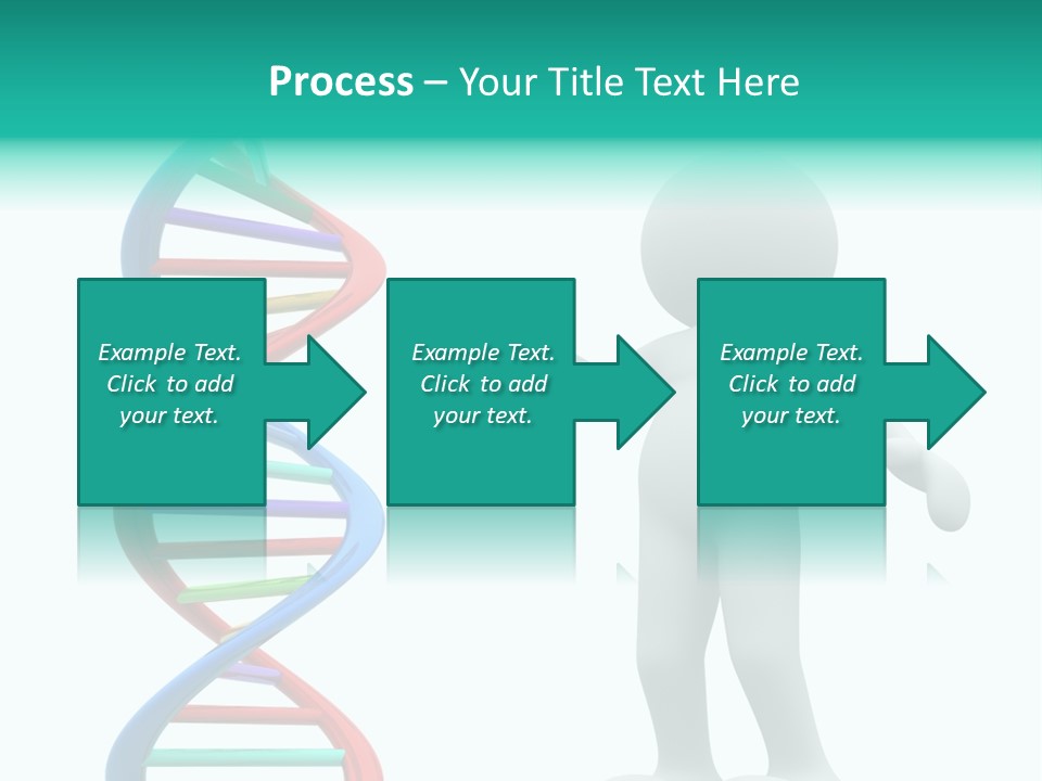 Blue Illustration Composite PowerPoint Template
