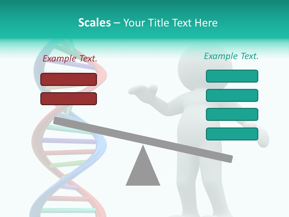 Blue Illustration Composite PowerPoint Template