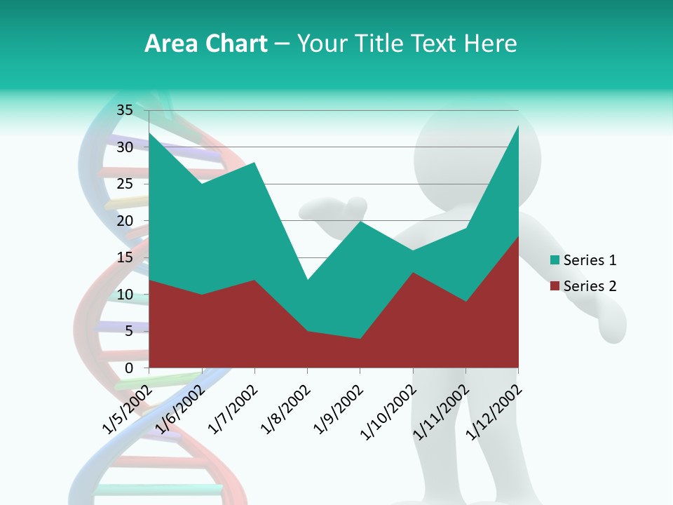 Blue Illustration Composite PowerPoint Template