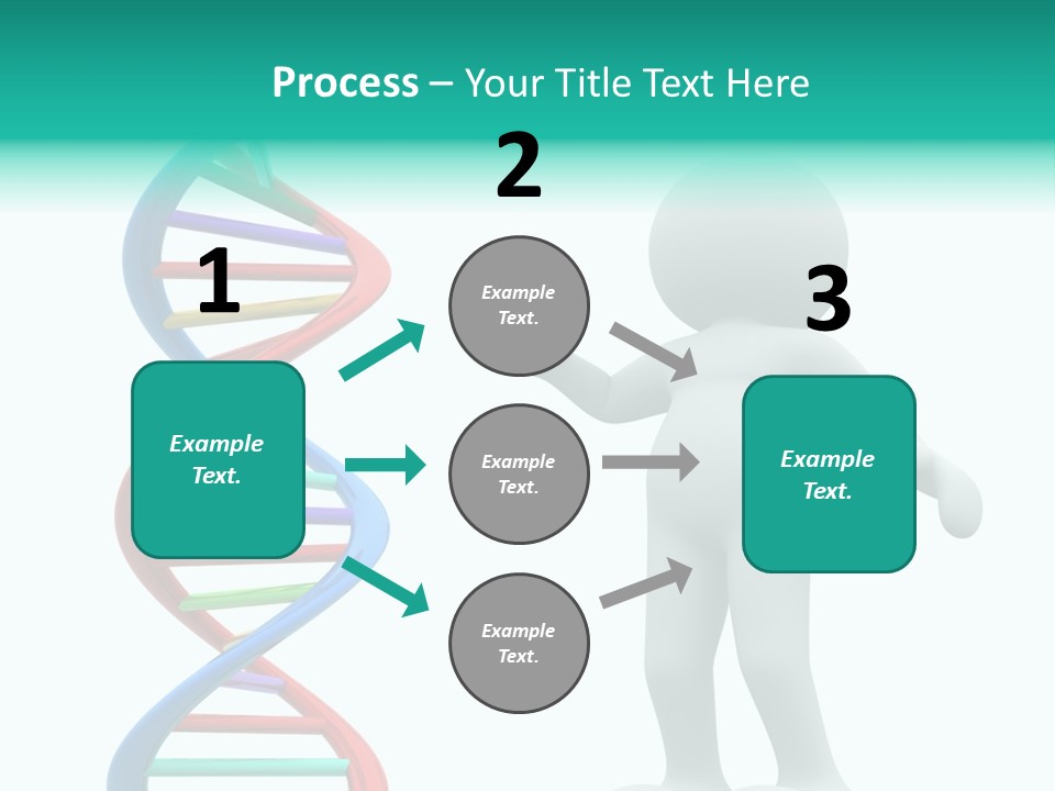 Blue Illustration Composite PowerPoint Template