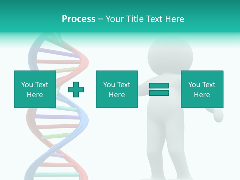 Blue Illustration Composite PowerPoint Template