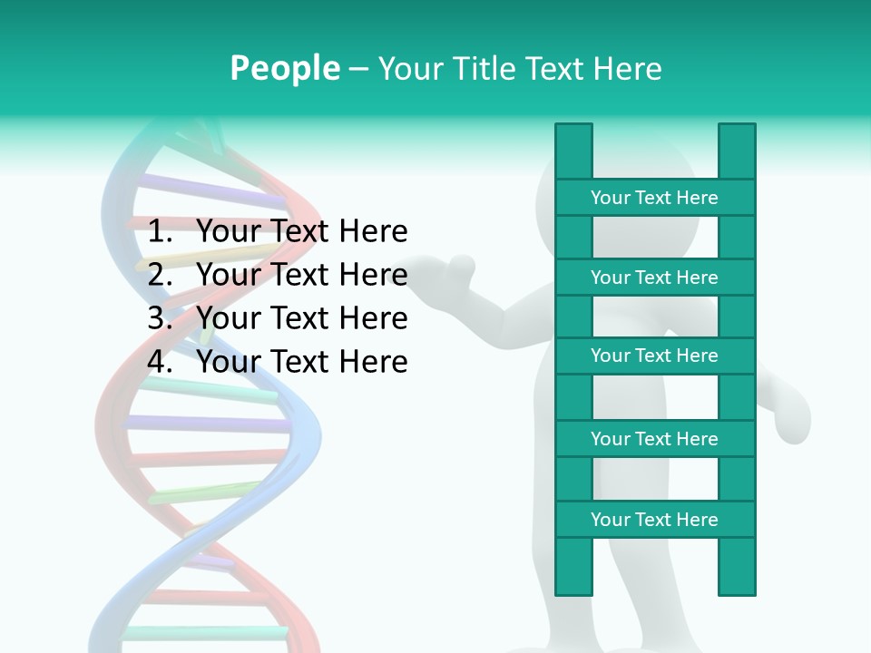 Blue Illustration Composite PowerPoint Template