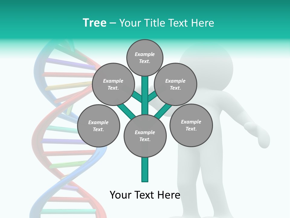 Blue Illustration Composite PowerPoint Template