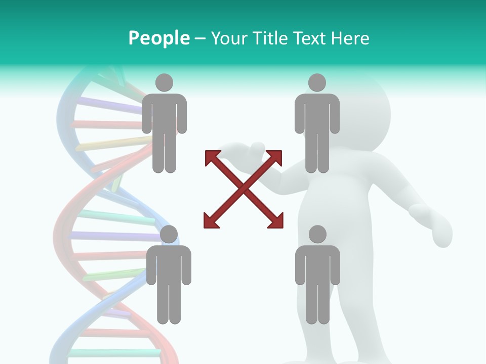 Blue Illustration Composite PowerPoint Template