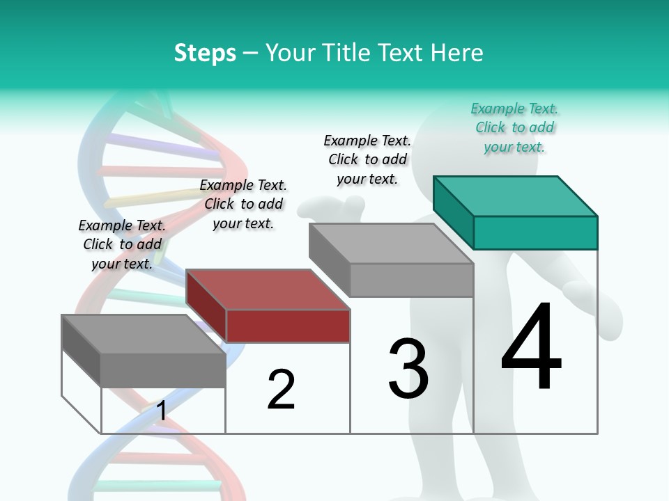Blue Illustration Composite PowerPoint Template