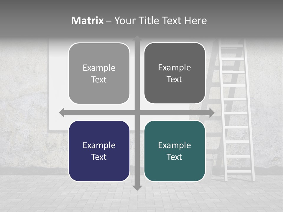 Bucket Commercial Descriptive PowerPoint Template