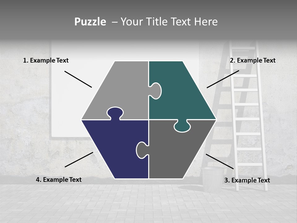 Bucket Commercial Descriptive PowerPoint Template