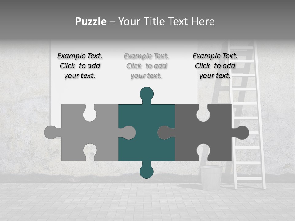 Bucket Commercial Descriptive PowerPoint Template