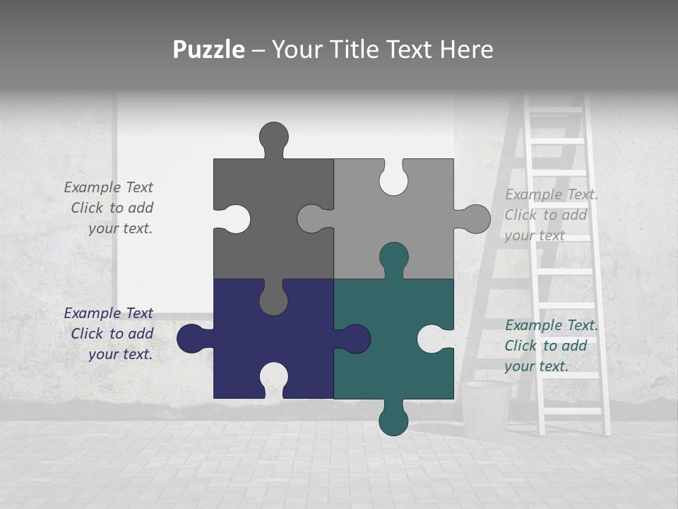 Bucket Commercial Descriptive PowerPoint Template