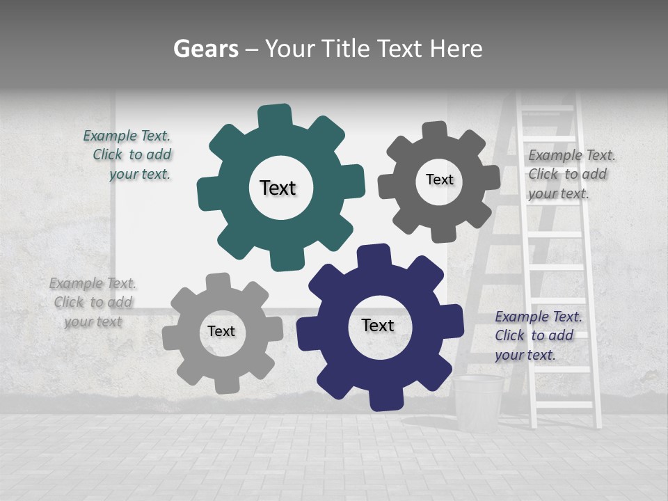 Bucket Commercial Descriptive PowerPoint Template