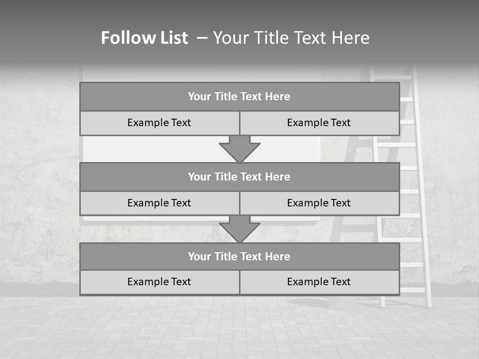 Bucket Commercial Descriptive PowerPoint Template
