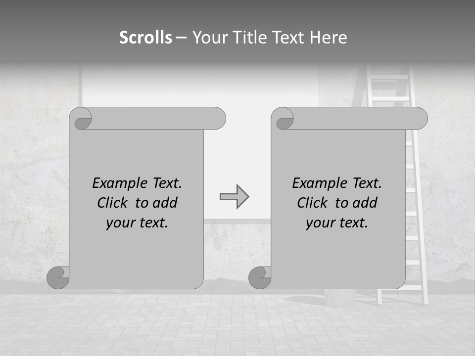 Bucket Commercial Descriptive PowerPoint Template
