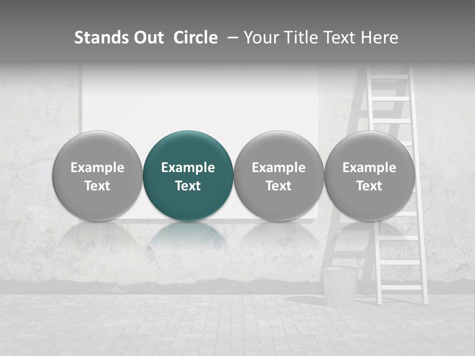 Bucket Commercial Descriptive PowerPoint Template