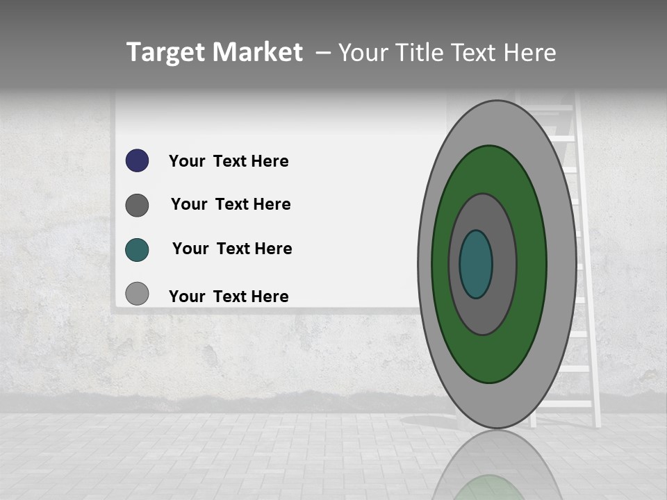 Bucket Commercial Descriptive PowerPoint Template