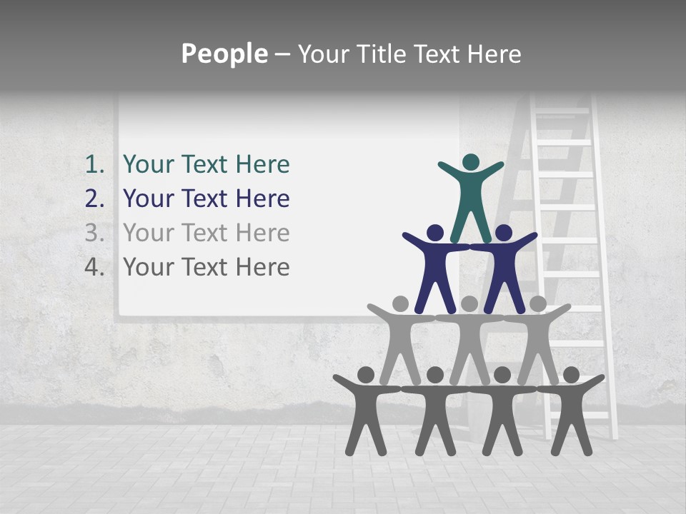 Bucket Commercial Descriptive PowerPoint Template