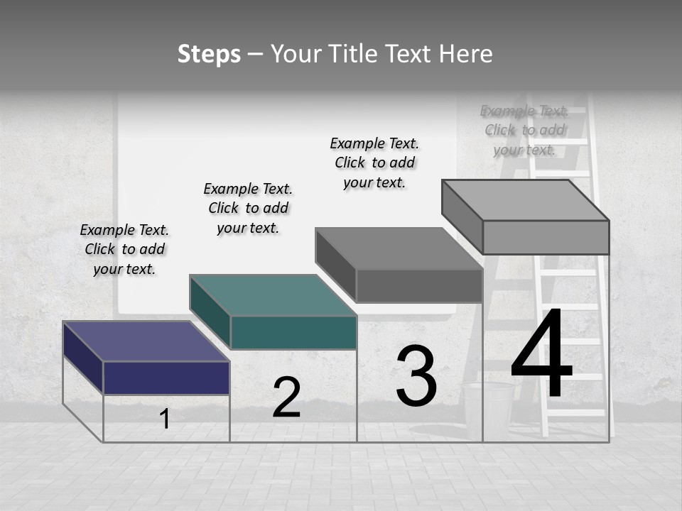 Bucket Commercial Descriptive PowerPoint Template