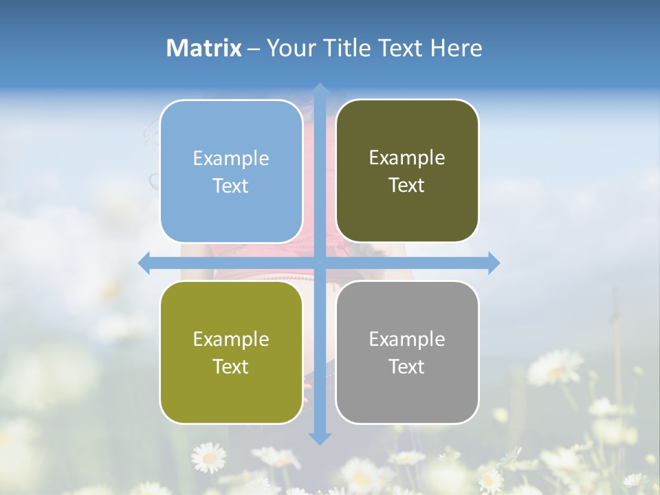 Female Healthy Lovely PowerPoint Template