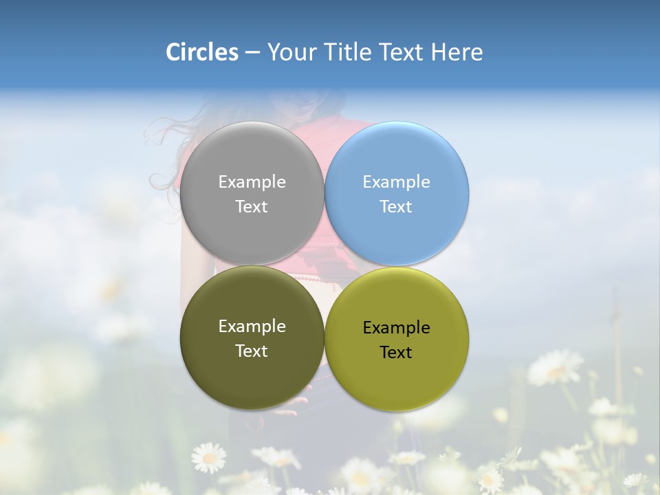 Female Healthy Lovely PowerPoint Template