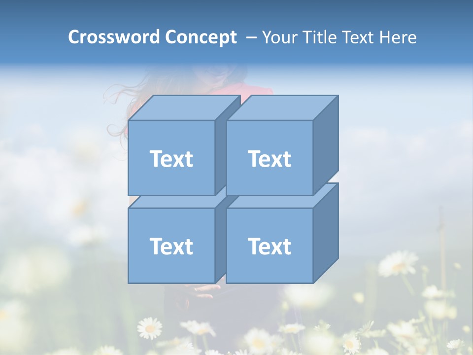 Female Healthy Lovely PowerPoint Template