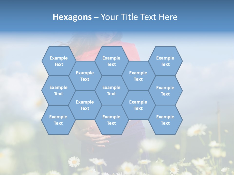 Female Healthy Lovely PowerPoint Template