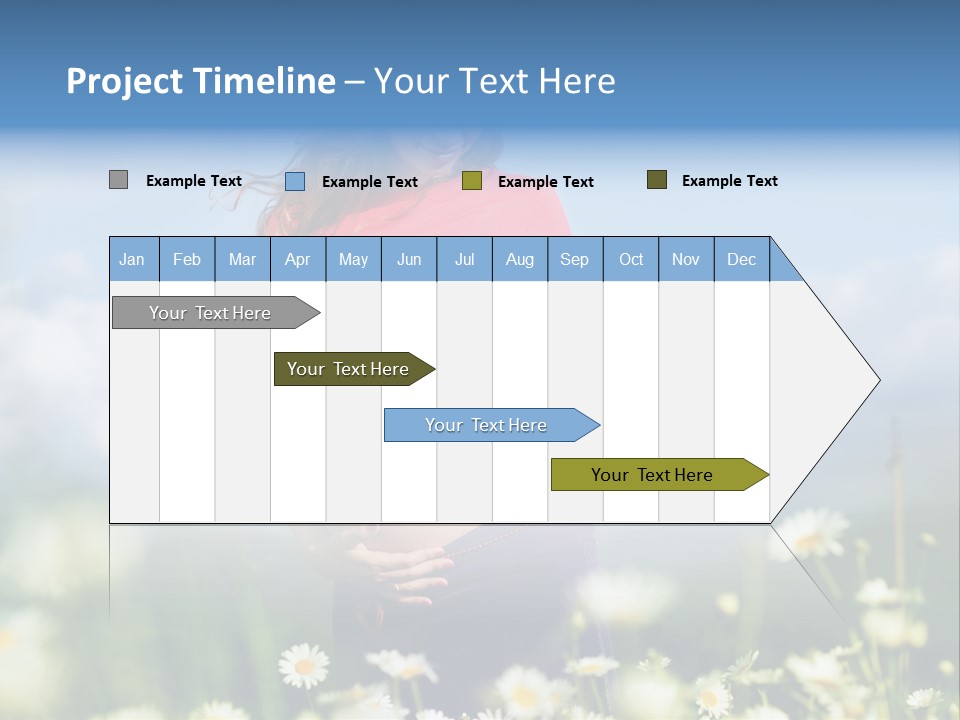 Female Healthy Lovely PowerPoint Template