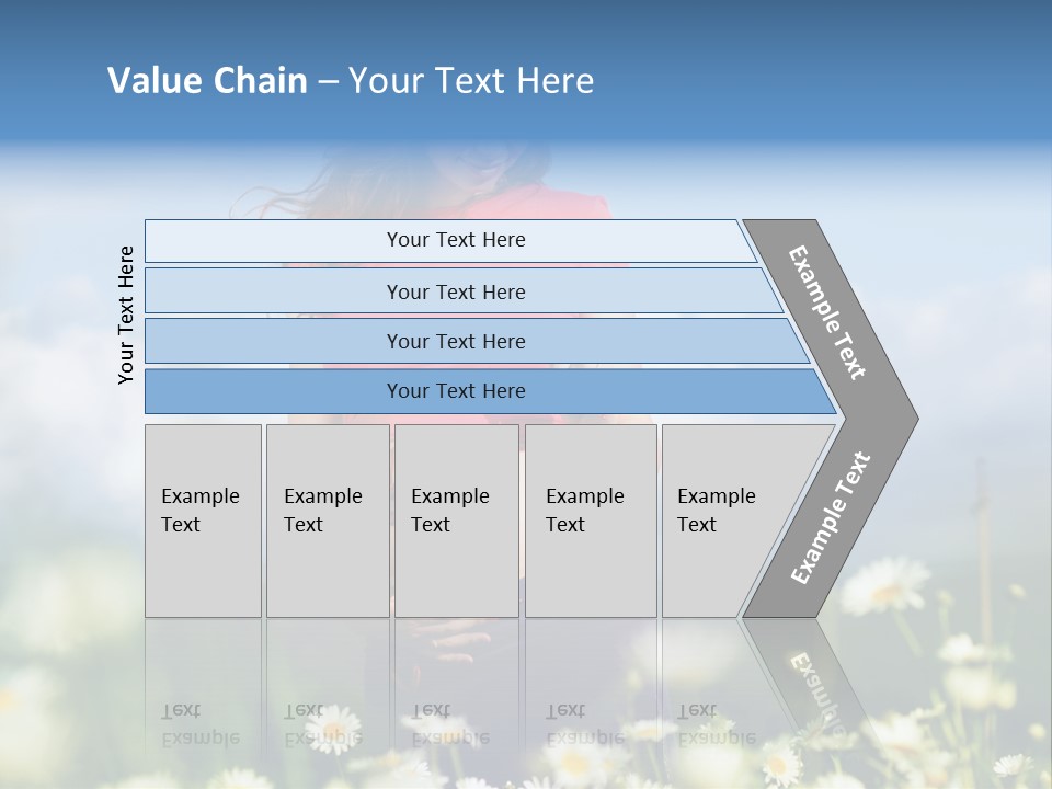 Female Healthy Lovely PowerPoint Template